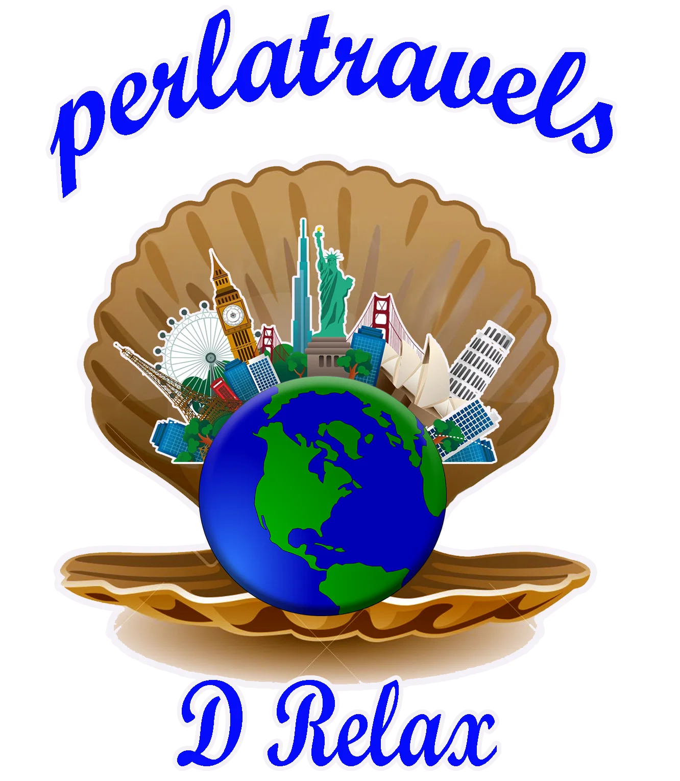 Logotipo oficial de Perla Travel D-Relax