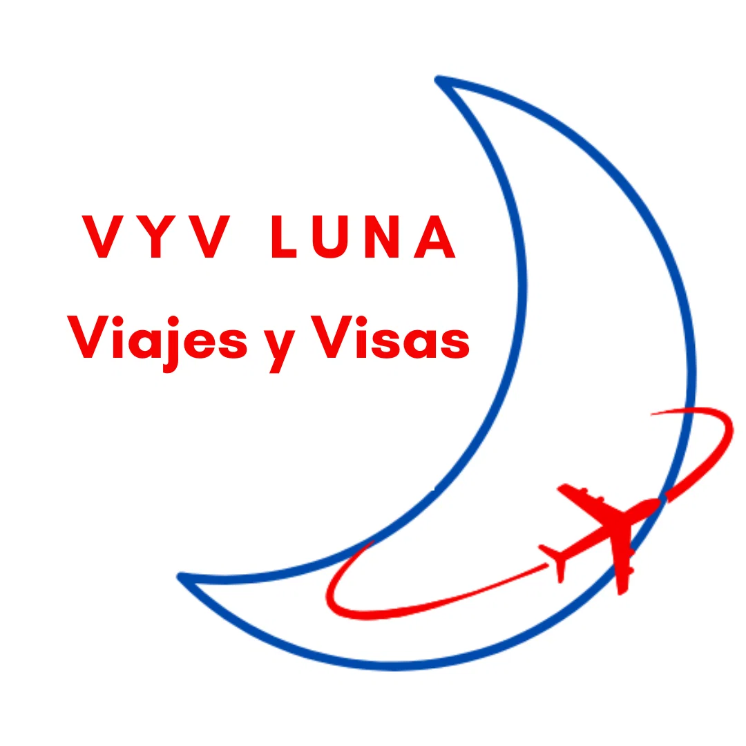 Logotipo oficial de Viajes y Visas Luna